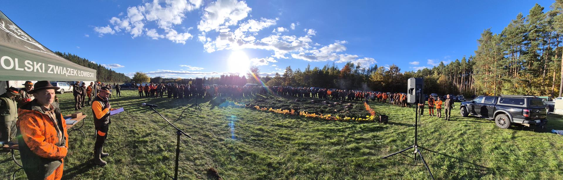 XI Wielkie Łowy w Puszczy Żagańskiej 2025 – szkolenie ASF i wspólna troska o zdrowie dzików